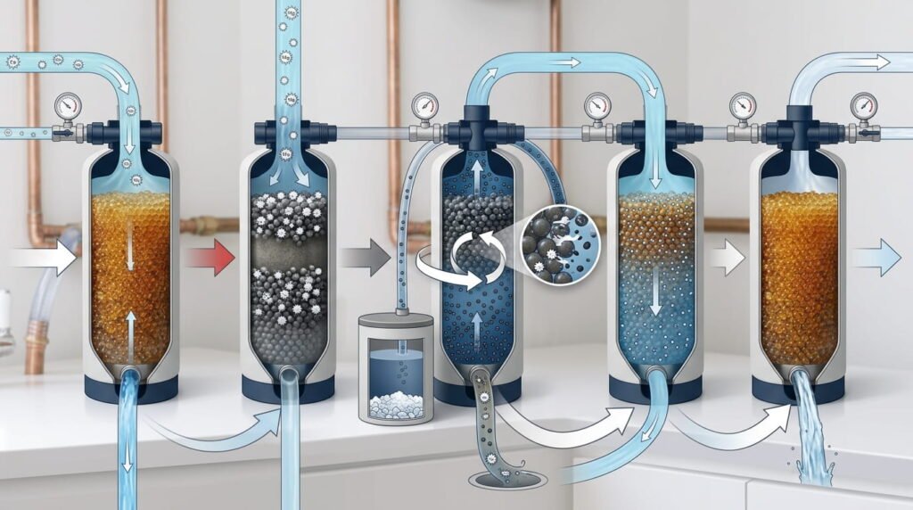 water softener resin
